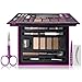 SHANY Brow Chicka Brow Eyebrow Set - 17 Piece Eyebrow Makeup Kit with Brow Powder, Brow Gel, Dual Ended Pencils, Stencils, Scissors, and Tweezers - All Hair Colors