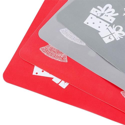 Soulnioi Christmas Placemat and Coasters Set of 6 - Image 4