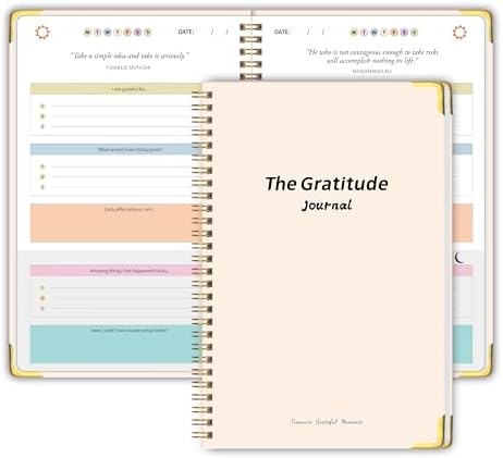 The Gratitude Journal for Women＆Men - 5 Minute Daily Gratitude Pr...