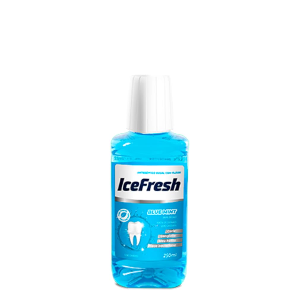 ICE ENXAG BUCAL ANTISSEP BLUE MINT S/ALCOOL 250ML | Amazon.com.br