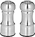 Trudeau 4-1/2-Inch Stainless Steel Salt and Pepper Shakers