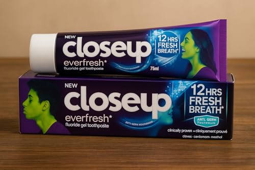 Close Up Dentifricio – Scegli tra 1 o 4 Pezzi – Varianti Eucalyptus, Menthol, Peppermint, Red Hot – Freschezza e Protezione per i Tuoi Denti e Alito – Igiene Orale Completa (1, EUCALYPT)