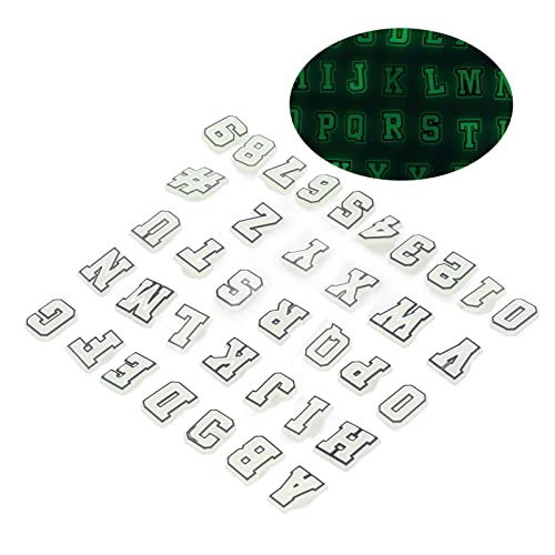 Decoração de Sapato Com Buraco, Efeito Luminoso à Prova d'água, Textura Delicada, Decoração de Núme