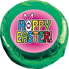Easter - "COOKIE TALK" Chocolate Covered Cream Filled Sandwich Cookies - 12 PC