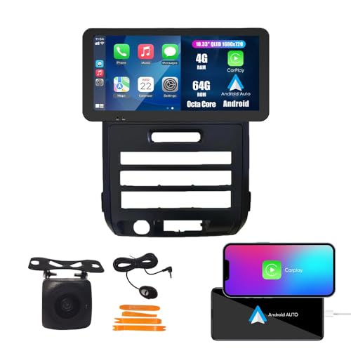 Car CarPlay Android Auto Navigation Stereo GPS Radio Camera Display 10.33