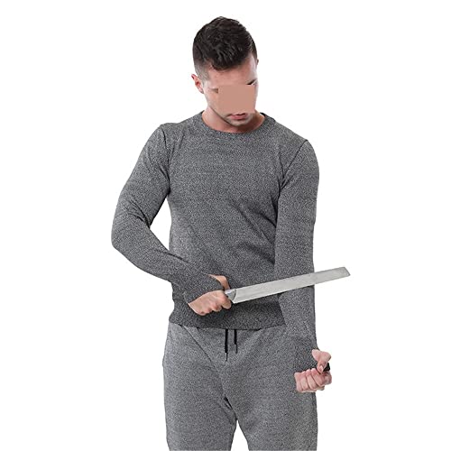 Samoobrona Anti-stab Anti Cut Odzież Anti Blade T-shirty Taktyczne Mężczyźni Odporna Na Stab Ochronna Koszula Policja Biznesmenów Topy(XX-Large)
