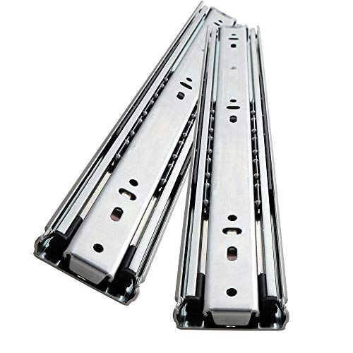 Preisvergleich Produktbild AOLISHENG Schwere Schubladenschienen Vollauszug 700 mm Kugellager schubladenführungen 68 kg Tragkraft, 1 Paar (2 Stück)