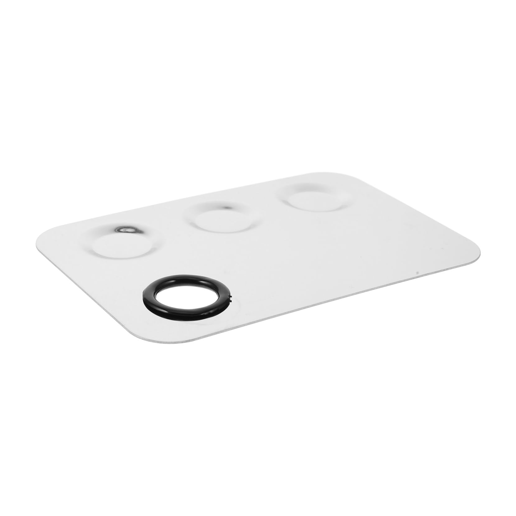 minkissy Makeup Mixing Palette Foundation Mixer Plate Makeup Eyeshadow Palette Easy to Clean Portable