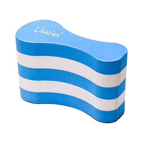 UNAOIWN Pull Buoy EVA 5-Layer Leg Float for Swimming Pool Training Aid and Swimming Stroke for Adults and Beginners