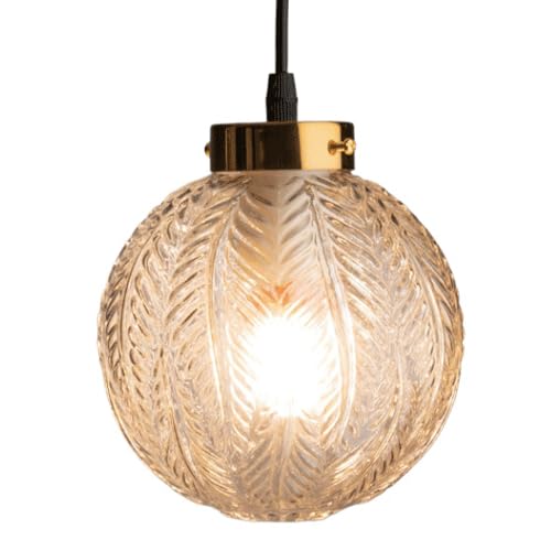 Lámpara colgante de cristal creativa para iluminar comedores modernos