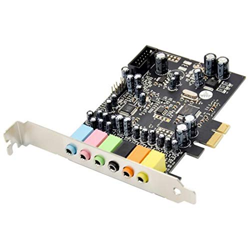 Tarjeta de Sonido PCIe de 7.1 Canales CM8828 + CM9882A con Soporte SPDIF Tarjeta de ExtensióN EstéReo 3D Digital AnalóGica PCIe 7.1CH