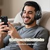Audífonos Bluetooth KVIDIO inalámbricos de diadema, 65 h de reproducción | Graves profundos, estéreo HiFi, Bluetooth 6.0, micrófono, ajuste cómodo, plegables, ligeros, baja latencia para viajes, hogar y oficina 8