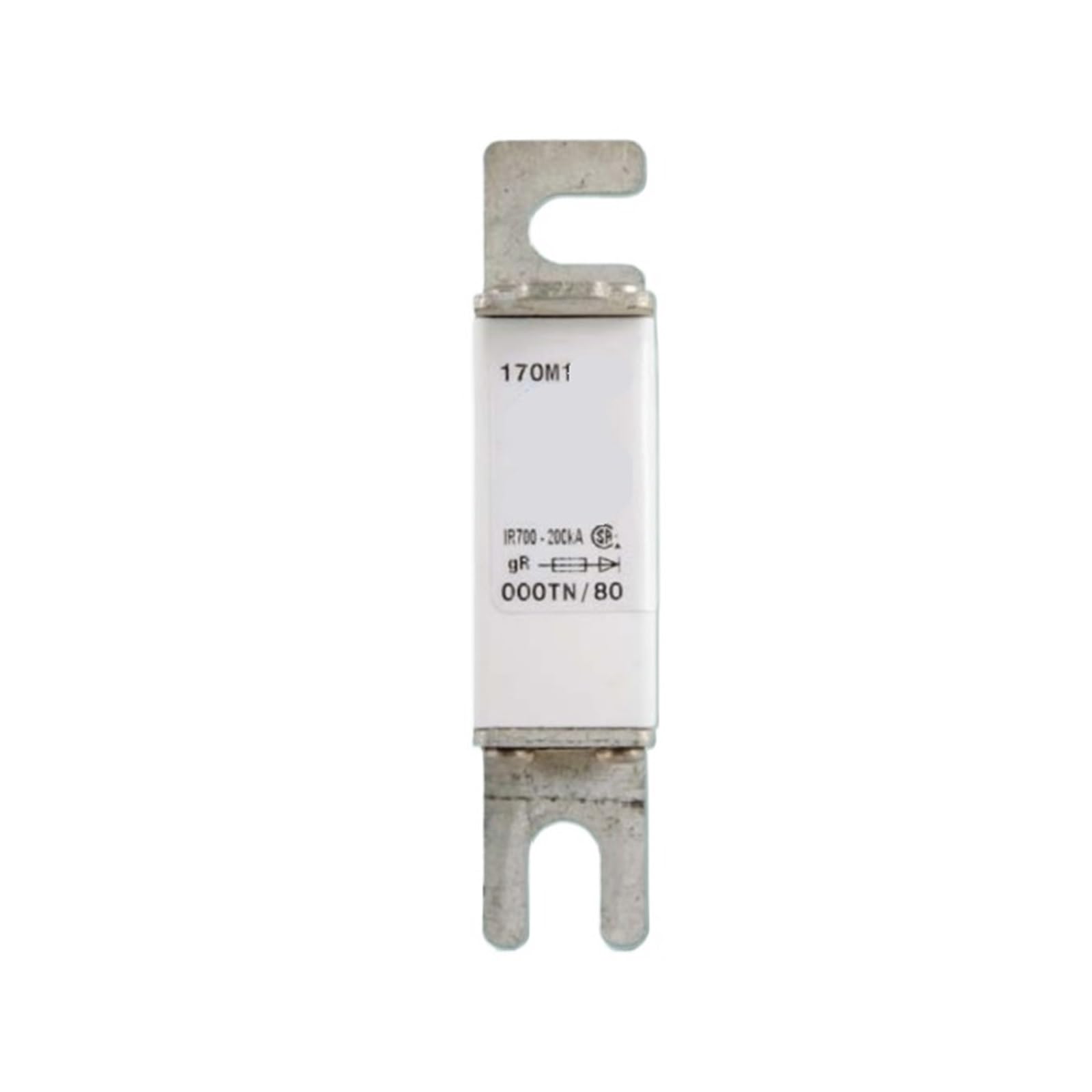 Fusible haute tension à ouverture par chute 170M5145 pour disjoncteur industriel 1250V