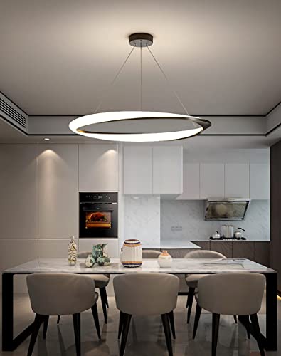 Éclairage domestique LED avec variateur et lustre ajustable - 2