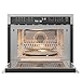 KoolMore 24 Inch Built-in Convection Oven and Microwave Combination with Broil, Soft Close Door, 1000 Watt Power, Stainless Steel Finish, Touch Control LCD Display (KM-CWO24-SS)