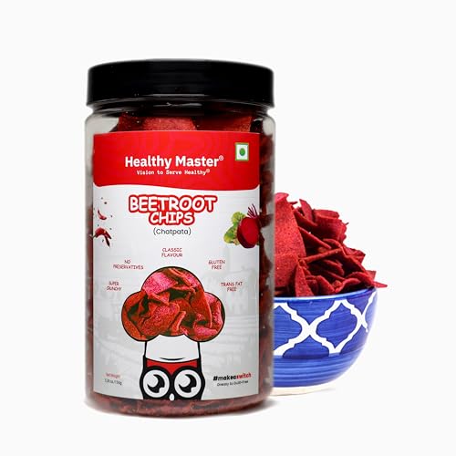 Healthy Master Beetroot Chips (5.29 oz) – Crispy Veggie with