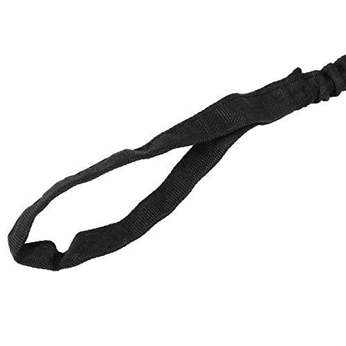 Andoer Trela ​​de caiaque de 1,5 m Elastic Paddle Vara de pesca Corda de segurança com mosquetão Ace