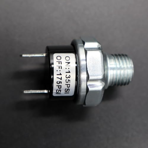 LIZAPUS 135-175PSI Pressure Switch Compatible with Kobalt LK20175 Air Compressor