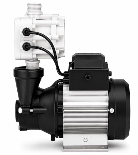 Image of Crompton 1HP High Pressure Booster Pump with Crompton Automatic Pressure Controller| Suitable for upto 2-3 Bathrooms| 2..4 Bar Max Pressure| 24 months Manufacturers Warranty of Pump.| New Launch