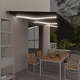 tenda esterno finestra ★ Costruita con telaio in alluminio verniciato a polvere resistente alla ruggine, questa tenda da sole per esterni è leggera ma robusta.