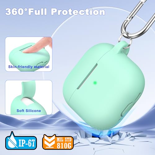 Coque AirPods 4e génération qualité militaire en silicone souple