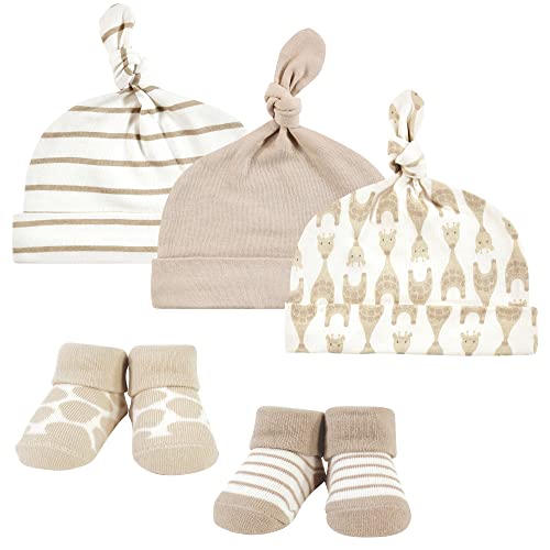 Image of Hudson Baby baby-girls Cap and Socks Set