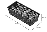 Original Kaiser Inspiration forma do pieczenia chleba, perforowana, 35 cm, forma do pieczenia 1500 g chleba, z powłoką zapobiegającą przywieraniu, odporna na zakwaszenie, czarna