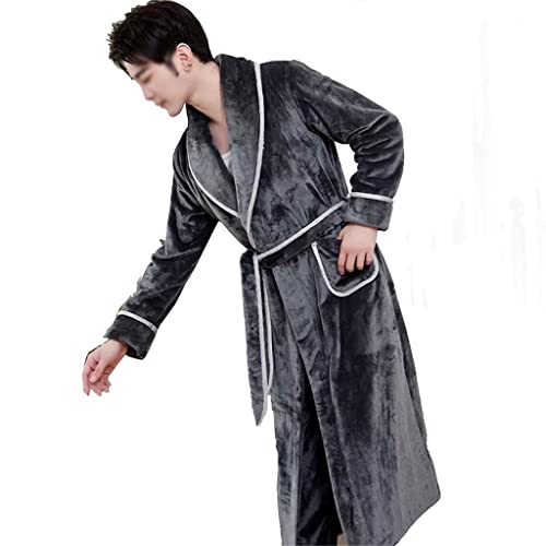 Kimono para mujer y albornoz de hombre LMMSHA manta de invierno premium