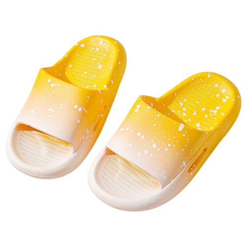IWIHMIV Toddler Slides Sandals Beach Pool Shower Slides Non Slip Bath Slippers Boys Cute Summer Outdoor Shoes for Girls