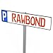 Produktbild RAWBOND® Nummernschild Befestigung Privatparkplatz [Prime-Versand] - rostfreier Einschlagpfosten für Parkplatzschilder - Extra stabiler Pfosten für Parkschilder und Kennzeichen