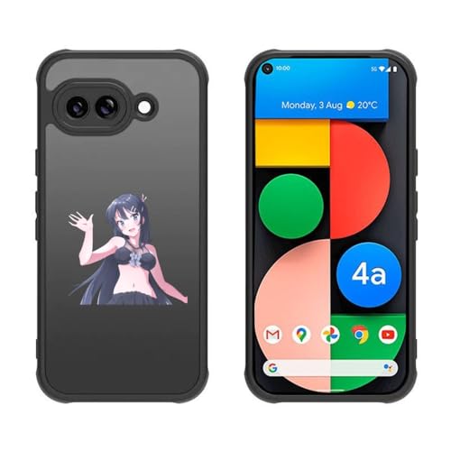 姫柊雪菜 Google Pixel 7A/8A/9A ケース スマホケース 携帯カバー レンズ保護 電話カバー 互換性のある 兼用性 手触りが良い 軽量 薄型 防塵 滑り止め 指紋防止 耐衝撃 全面保護 脱着簡単