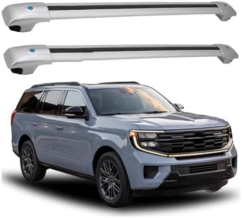 Car Accessory for Navigator Roof Rack Cross Rails Aluminum Alloy 2pcs image 5