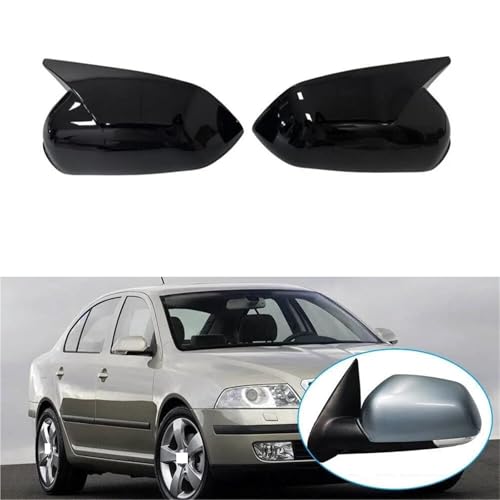 Coque rétroviseur ABS robuste Skoda Octavia MK2 2004-2008 aile extérieure - 6
