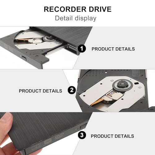 Lectora externa USB 3.0 KALLORY para CD y DVD miniatura 6