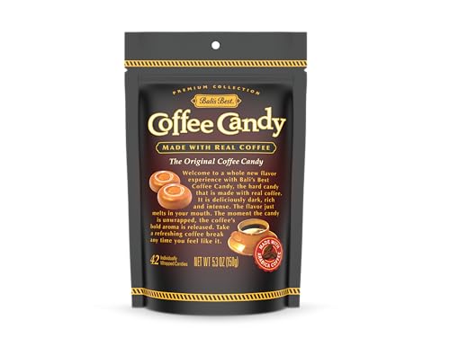 Bali's Best Coffee Candy, 5.3-Ounce Bags (Pack of 12)