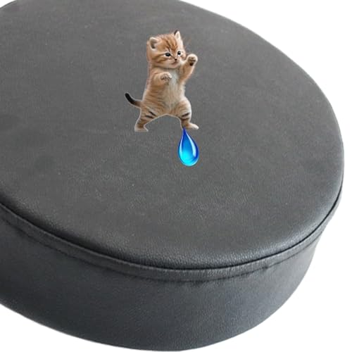 Cojín redondo impermeable de 35x5 cm para taburete y silla de comedor 2