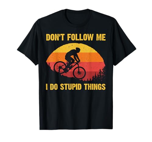 Cool Mountain Biking For Men Women Biker MTB Bicycle Bike T-Shirt