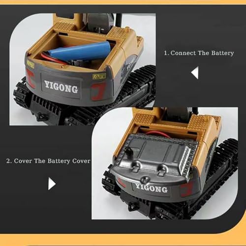 Image of Magicwand 1:24 Scale Die-Cast Alloy Crane【Box Packed】【Mustard】 with Openable Doors Working Lights & Shockers【Pack of 1】