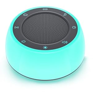 Sound Machine Baby, Kids Sound Machine with Light, White Noise Sound Machine for Sleep