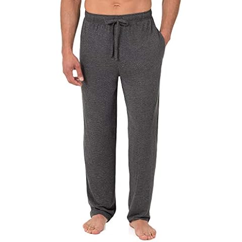 Fruit of the Loom Men's Sleep Pant in Grey Heather Cover
