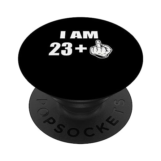 24 cumpleaños 24 cumpleaños hombre 24 años 24 año de vida PopSockets PopGrip Intercambiable