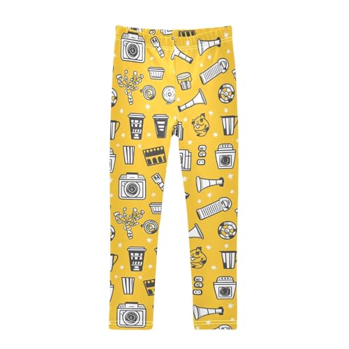 Girls Leggings Cinema Icons Toddler Girls Clothes Leggings for Girls Toddler Girls Leggings 3-4T