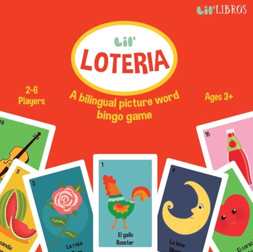 Lil' Libros Lil' Loteria: A Bilingual Bingo Game: A Bilingual Bingo Game