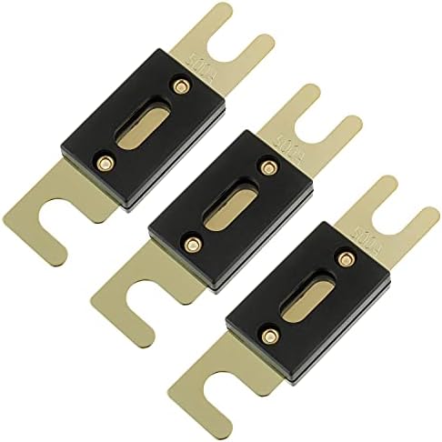 BOJACK 500 Amp 32 VDC ANL Blade Fuse for car Audio and Video System(Pack of 3)