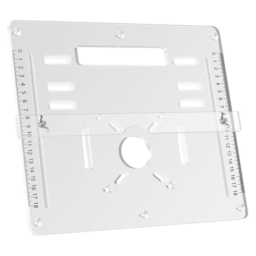 Ximie Router Table Insert Plate Router Templates Woodworking Bench Router Flip Plate Adjustable Trimming Machine Flip Plate