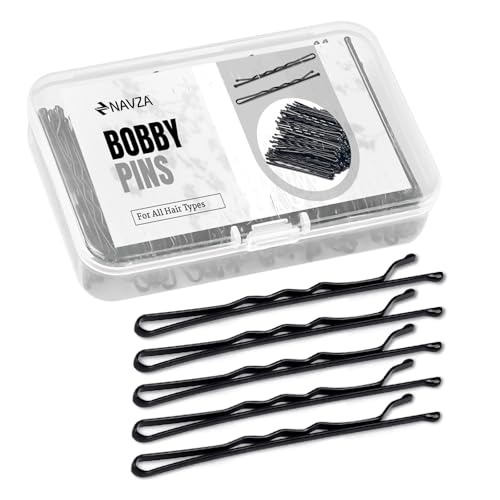 200 Pieces Bobby Pins, Hair Clips Hair Grips Kirby Grips – Women Hair Styling Pins with Storage Box – Girls Hair Accessories