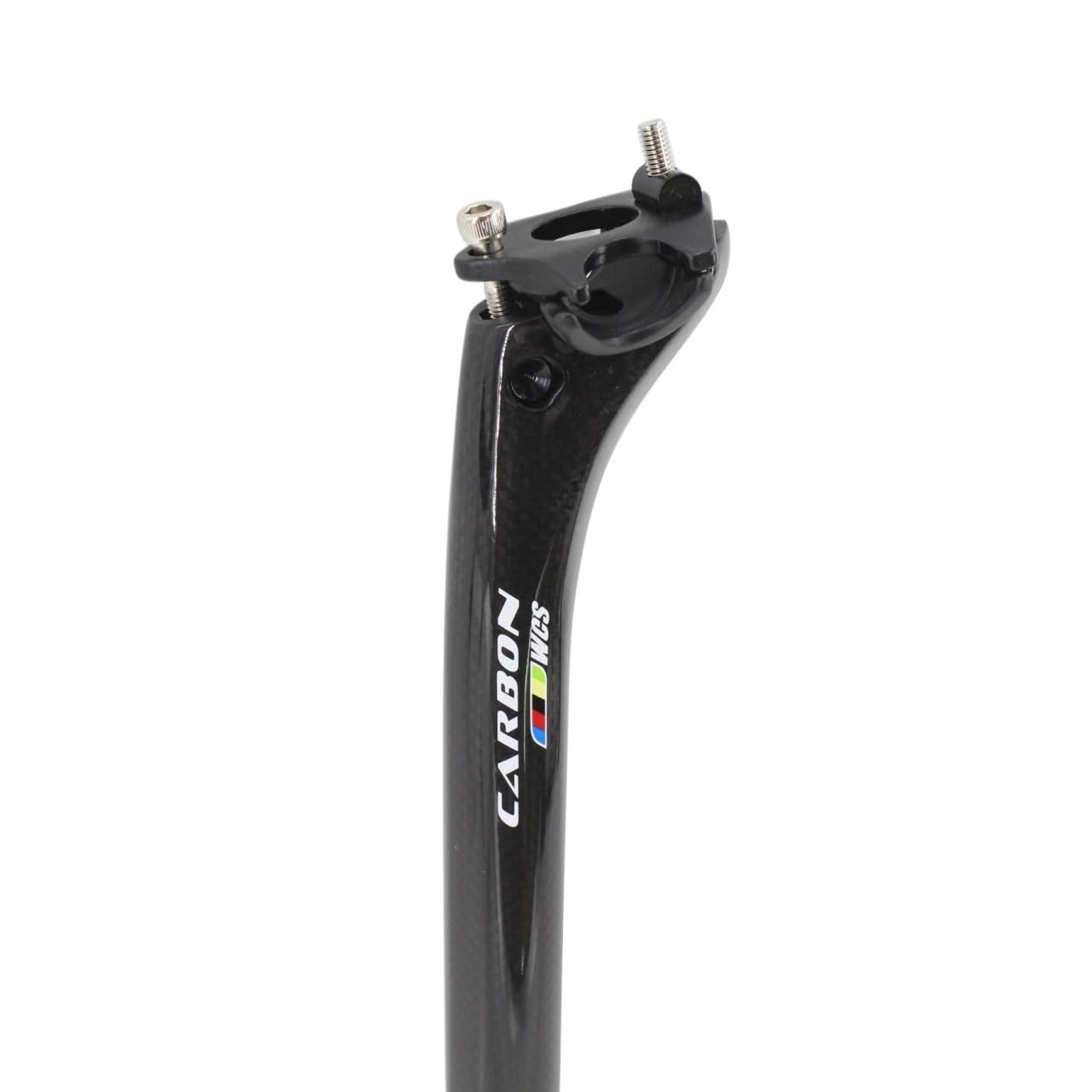 Wangzeyu 27.2X350mm Bike Seat Post Mountain Road Bike 3K Full Carbon Fibre Seatpost Carbon Bicycle Seatpost Mtb 25.4/27.2/30.8/31.6Mm 25Mm Offset Seat Post Seat Post(27.2X350mm)