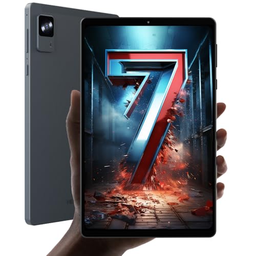 Headwolf FPad7 Tablet Android de 8 pulgadas, pantalla 2560 x 1600, MTK Dimensity 7050, 16 GB + 256 GB (2 TB), 16 MP/8 MP, batería de 6500 mAh, Widevine L1 Android 14 Tablet con ranura para tarjeta SIM