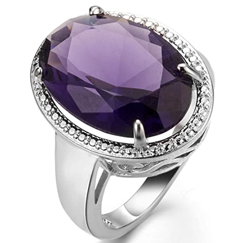 Huxicui Cubic Zirconia Stacking Rings For Women - 925 Sterling Silver, Imitation Gemstones, Comfort Fit Wedding Band And Statement Jewelry #TOP10