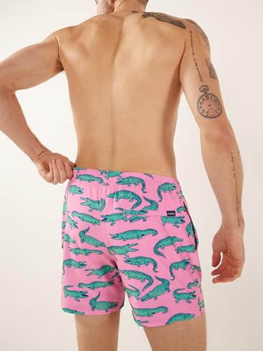 Image of Chubbies Men's Swim Trunks, Stretch Swimming Board Shorts, 5.5 inch Inseam